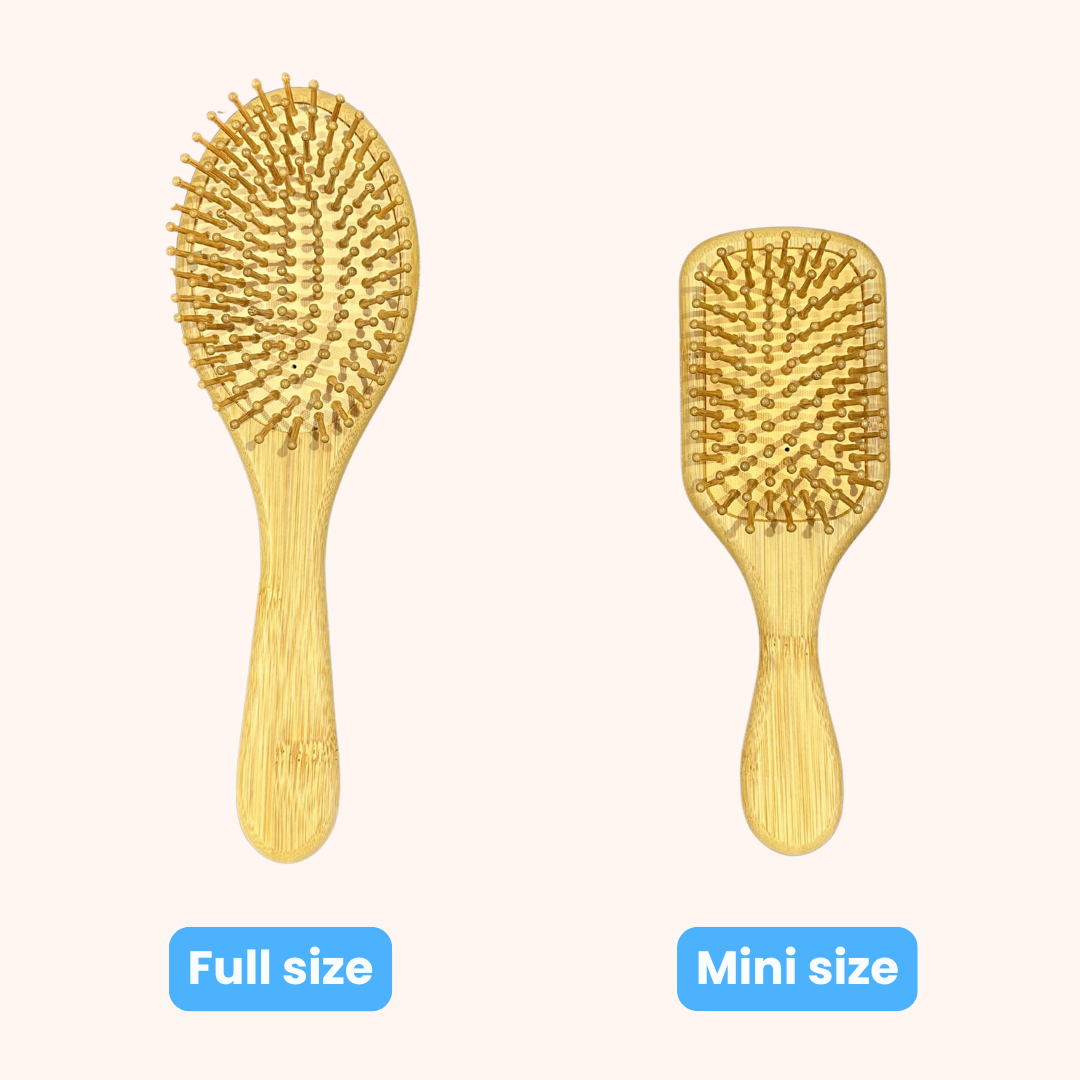 Bamboo Anti-Frizz Hairbrush (Full Size)