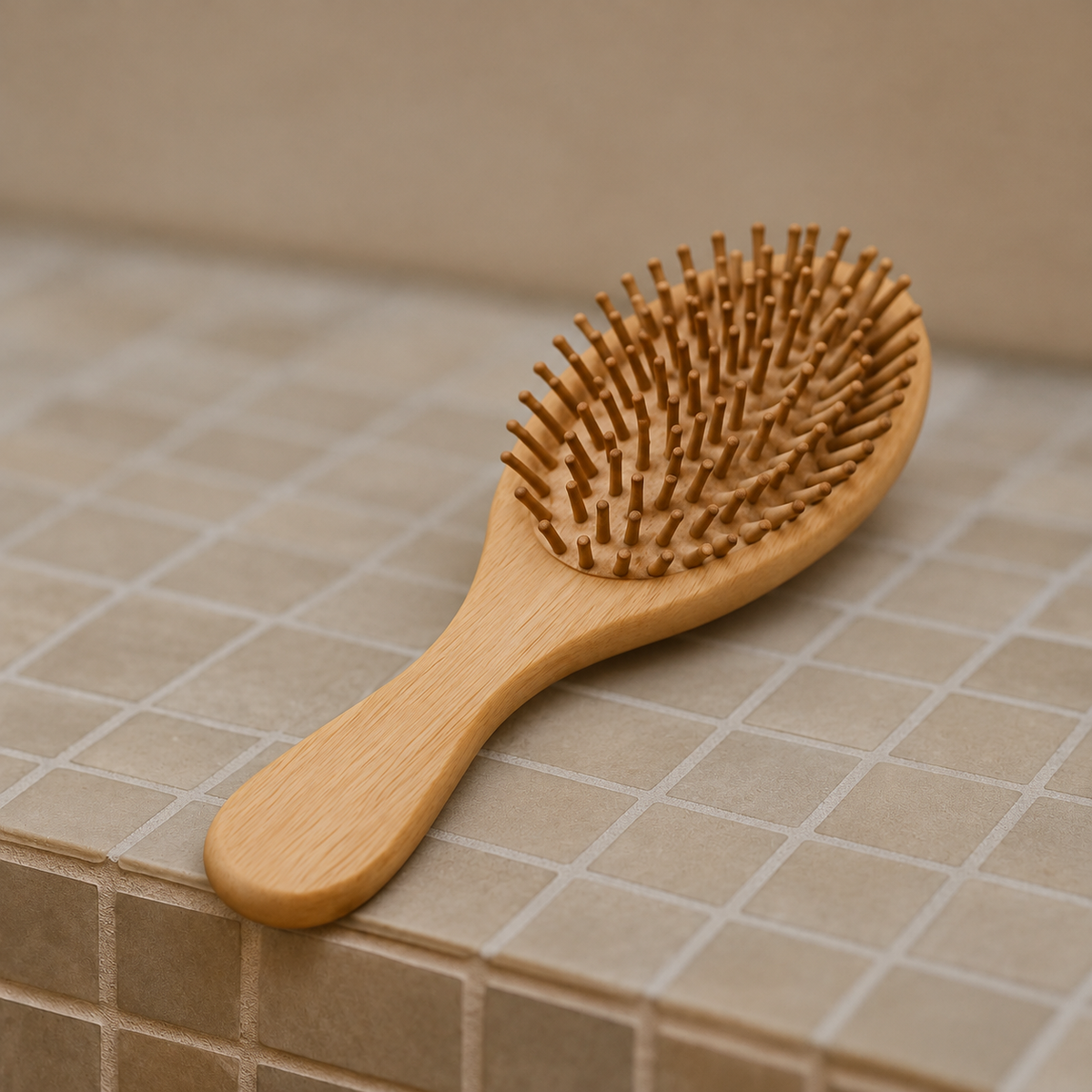 Bamboo Anti-Frizz Hairbrush (Full Size)